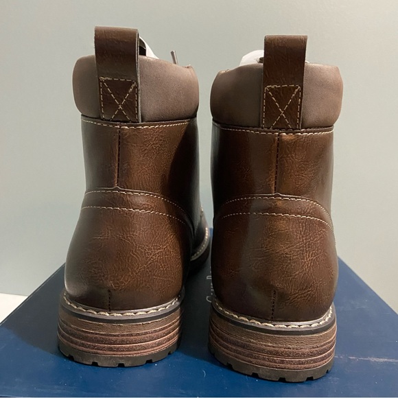 Club Room Westin Brown Lace Up Boots - Picture 3 of 7